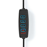 Gyűrűs Fény | 10 inch | 120 LED's | 2700 - 6700 K | Háromlábú Állvány | Fekete