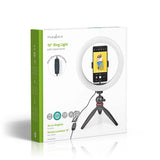 Gyűrűs Fény | 10 inch | 120 LED's | 2700 - 6700 K | Háromlábú Állvány | Fekete