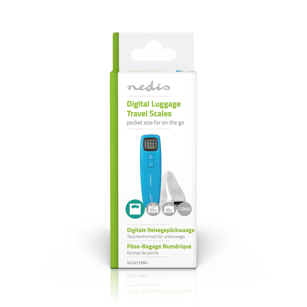 Digitális poggyász mérleg | 50 kg | Tára funkció-10