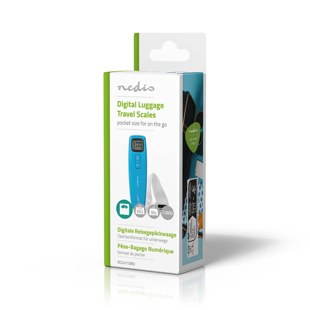 Digitális poggyász mérleg | 50 kg | Tára funkció-11