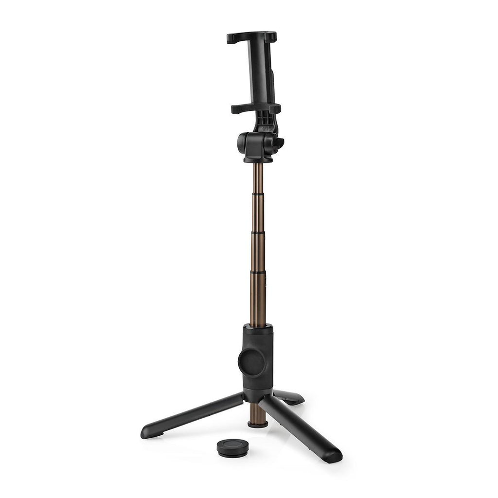 Bluetooth szelfi stick | Vezeték Nélküli | Bluetooth® version_ 4.2 | Maximális képernyő méret: 3.54 " | Hosszúság összehajtva: 19 cm | Hajtogatás nélküli hossz_ 550 mm | Maximális súly kapacitás: 400 g | Elemes Áramellátás | Súly: 149 g