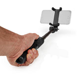 Bluetooth szelfi stick | Vezeték Nélküli | Bluetooth® version_ 4.2 | Maximális képernyő méret: 3.54 " | Hosszúság összehajtva: 19 cm | Hajtogatás nélküli hossz_ 550 mm | Maximális súly kapacitás: 400 g | Elemes Áramellátás | Súly: 149 g