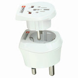 Utazó Adapter Combo - Világ Dél South Africa Földelt