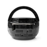 CD-lejátszó Boombox | Elemes Áramellátás / Hálózati Áramellátás | Stereo | 9 W | Bluetooth® | FM | USB lejátszás | Hordozó fogantyú | Fekete-5