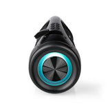 Bluetooth® Party Boombox | 6 hrs | 2.0 | 50 W | Media lejátszás: AUX / USB | IPX5 | Összekapcsolható | Hordozó fogantyú | Party fények | Fekete