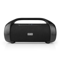 Bluetooth® Party Boombox | 9.5 óra | 2.1 | 120 W | Media lejátszás: AUX | IPX5 | Összekapcsolható | Hordozó fogantyú | Party fények | Fekete-0