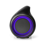 Bluetooth® Party Boombox | 9.5 óra | 2.1 | 120 W | Media lejátszás: AUX | IPX5 | Összekapcsolható | Hordozó fogantyú | Party fények | Fekete-2