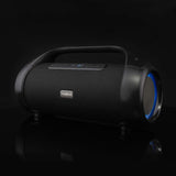 Bluetooth® Party Boombox | 9.5 óra | 2.1 | 120 W | Media lejátszás: AUX | IPX5 | Összekapcsolható | Hordozó fogantyú | Party fények | Fekete-11