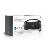 Bluetooth® Party Boombox | 9.5 óra | 2.1 | 120 W | Media lejátszás: AUX | IPX5 | Összekapcsolható | Hordozó fogantyú | Party fények | Fekete-15