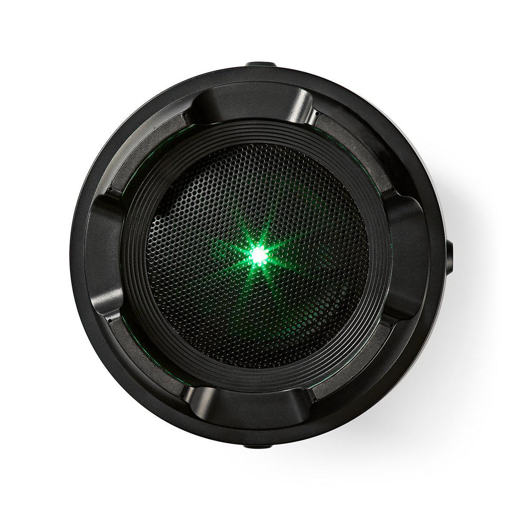Bluetooth® Partyhangszóró | 3,5 Óra Lejátszási Idő | 150 W | IPX5 Vízálló | TWS | Fogantyú | Partyfények | Fekete