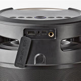Bluetooth® Partyhangszóró | 3,5 Óra Lejátszási Idő | 150 W | IPX5 Vízálló | TWS | Fogantyú | Partyfények | Fekete