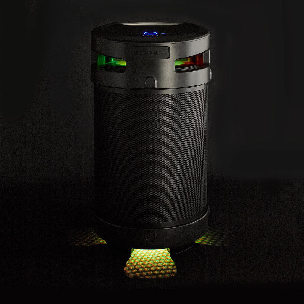Bluetooth® Partyhangszóró | 3,5 Óra Lejátszási Idő | 150 W | IPX5 Vízálló | TWS | Fogantyú | Partyfények | Fekete