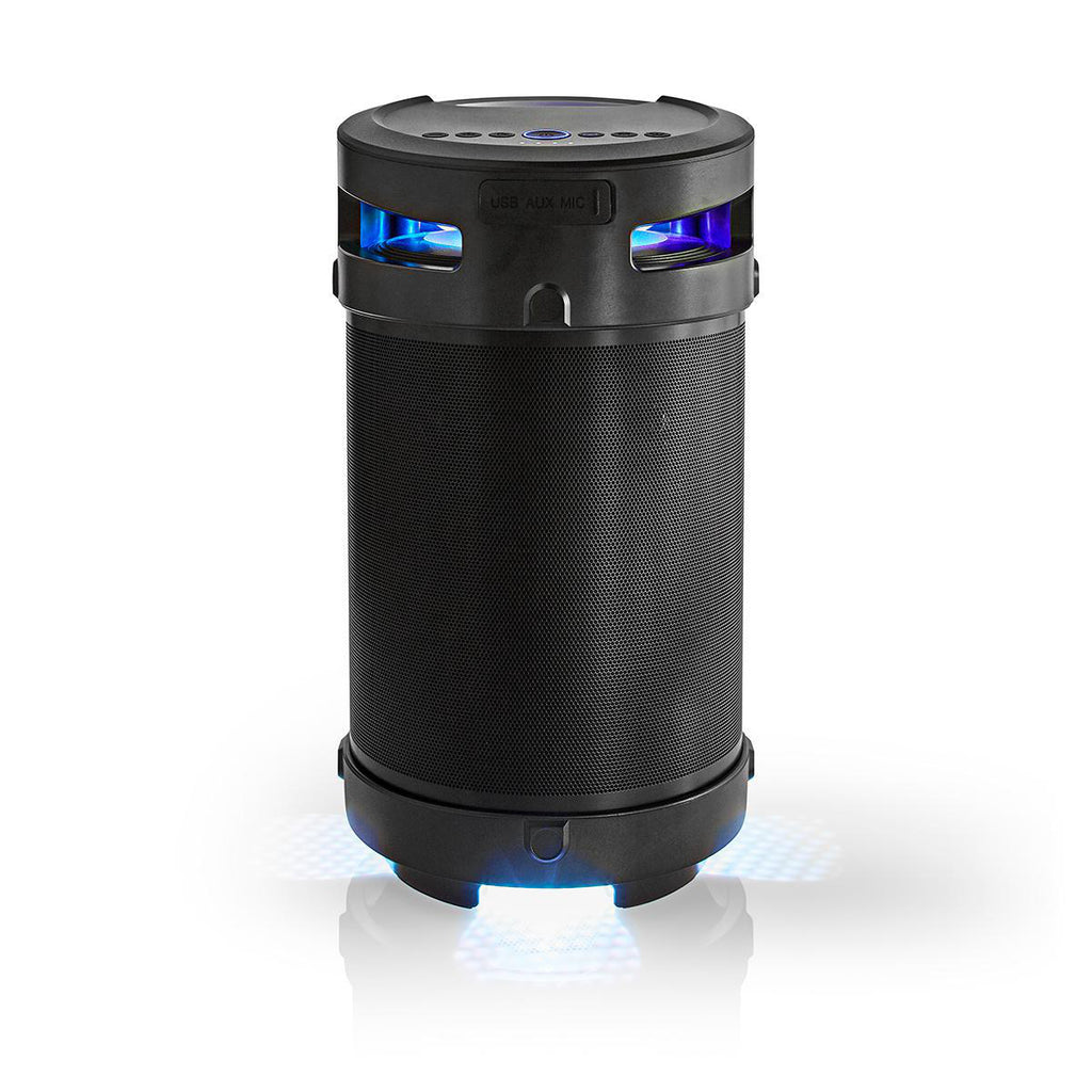 Bluetooth® Partyhangszóró | 3,5 Óra Lejátszási Idő | 150 W | IPX5 Vízálló | TWS | Fogantyú | Partyfények | Fekete