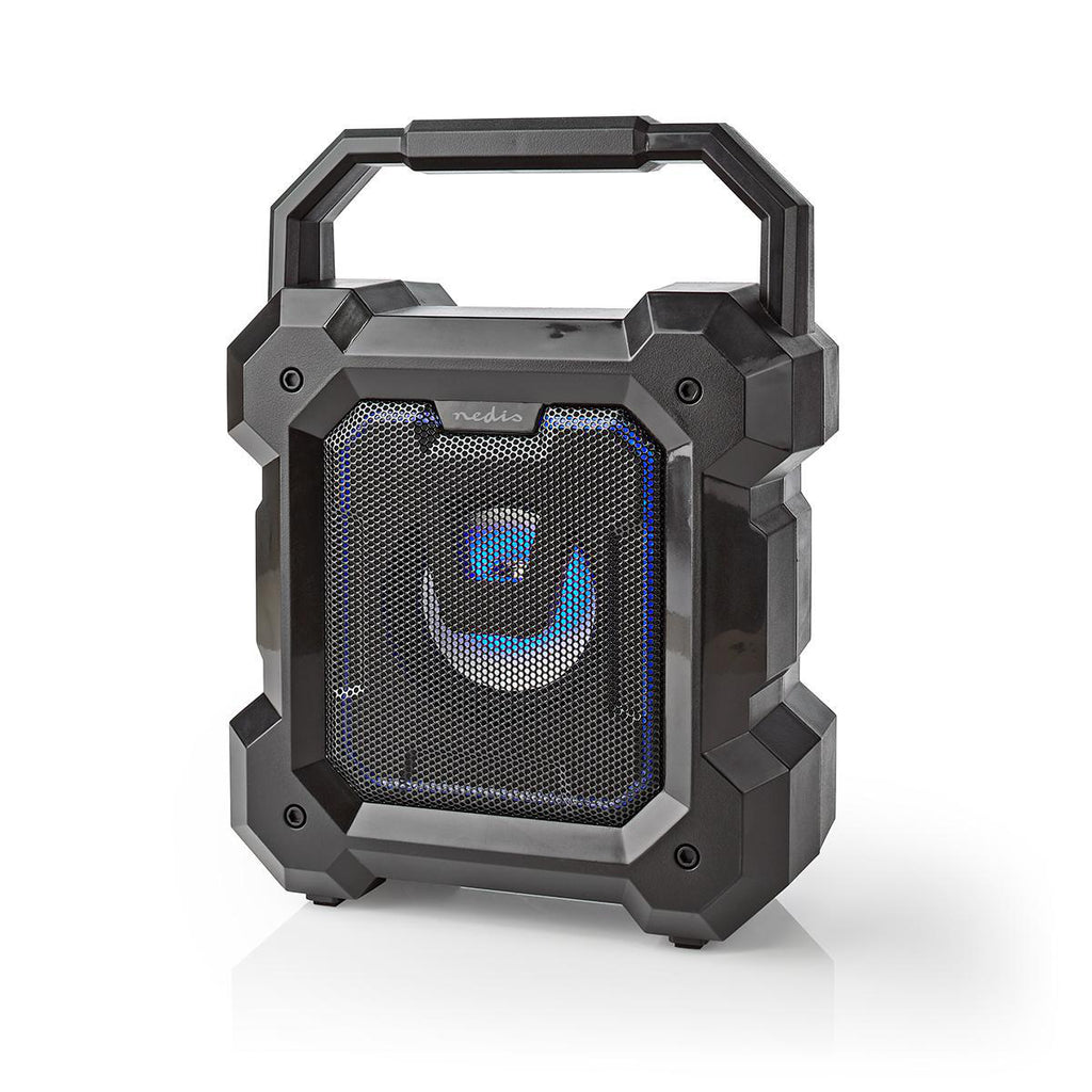 Bluetooth® hangszóró | Elem lejátszási idő: 13 óráig | Asztali Dizájn | 5 W | Mono | Beépített mikrofon | Fekete