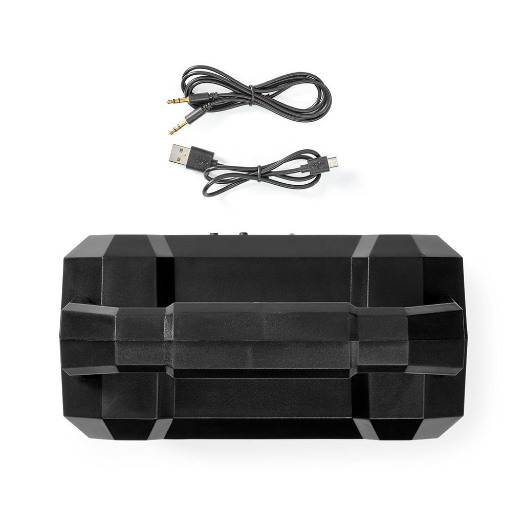 Bluetooth® hangszóró | Elem lejátszási idő: 13 óráig | Asztali Dizájn | 5 W | Mono | Beépített mikrofon | Fekete