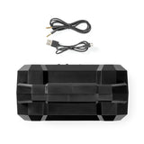 Bluetooth® hangszóró | Elem lejátszási idő: 13 óráig | Asztali Dizájn | 5 W | Mono | Beépített mikrofon | Fekete