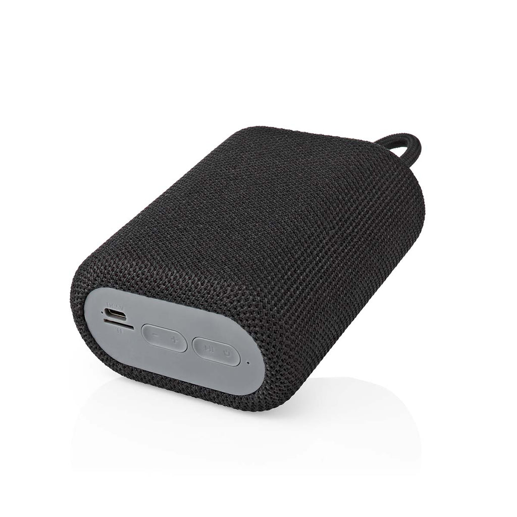 Bluetooth® hangszóró | Maximális akkumulátor lejátszási idő: 7 hrs | Kézben Tartott Változat | 7 W | Mono | Beépített mikrofon | Összekapcsolható | Fekete