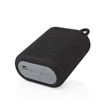Bluetooth® hangszóró | Maximális akkumulátor lejátszási idő: 7 hrs | Kézben Tartott Változat | 7 W | Mono | Beépített mikrofon | Összekapcsolható | Fekete