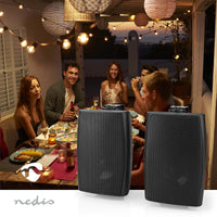 Bluetooth® hangszóró | Hangulatos Dizájn | 180 W | Stereo | IPX5 | Fekete-1