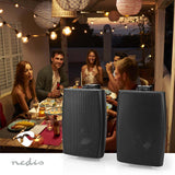 Bluetooth® hangszóró | Hangulatos Dizájn | 180 W | Stereo | IPX5 | Fekete-1