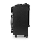 Bluetooth® party hangszóró | Maximális akkumulátor lejátszási idő: 6.5 óra | 120 W | Hordozó fogantyú | Party fények | Ekvalizer | Fekete-2
