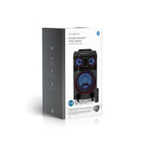 Bluetooth® party hangszóró | Maximális akkumulátor lejátszási idő: 6.5 óra | 120 W | Hordozó fogantyú | Party fények | Ekvalizer | Fekete-17