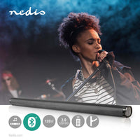 Soundbar | 2.0 | DSP Programok | 135 W | 1x 3.5 mm / 1x Coax Audió / 1x Optikai / 1x USB | 1x HDMI ARC-vel) | Bluetooth® | Rögzíthető | Fekete / Sötét Szürke