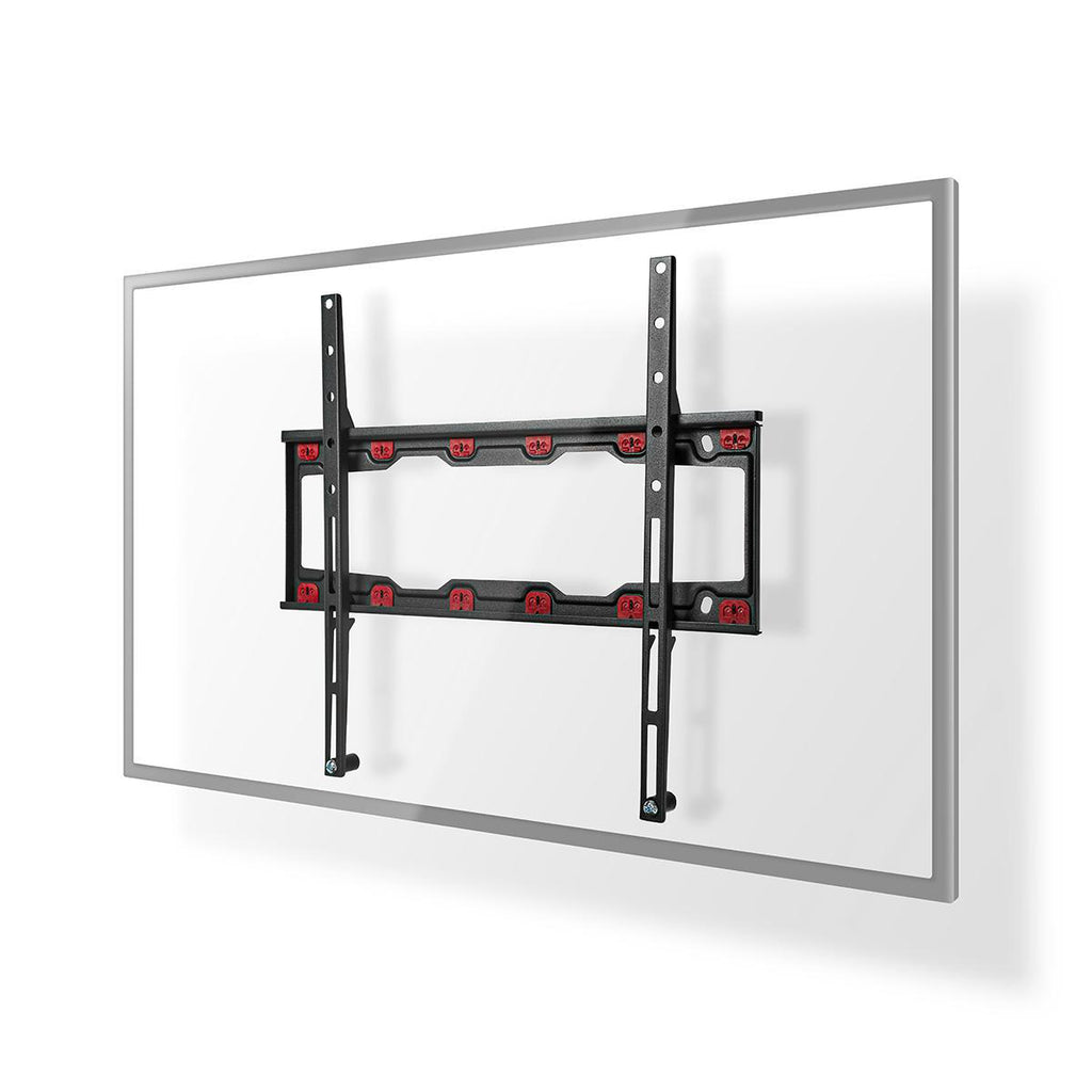 Fix TV fali tartó | 23-55 " | Maximális támogatott képernyő súly: 35 kg | Maximális fal távolság: 28 mm | Acél | Fekete