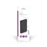 Hordozható töltő | 10000 mAh | 2x 3.0 A | Kimenő csatlakozók száma: 2 | Kimeneti kapcsolat_ 1x USB-A / 1x USB-C™ | Bemenő csatlakozók: 1x Micro USB / 1x USB-C™ | PD2.0 18W | Lítium-Polimer