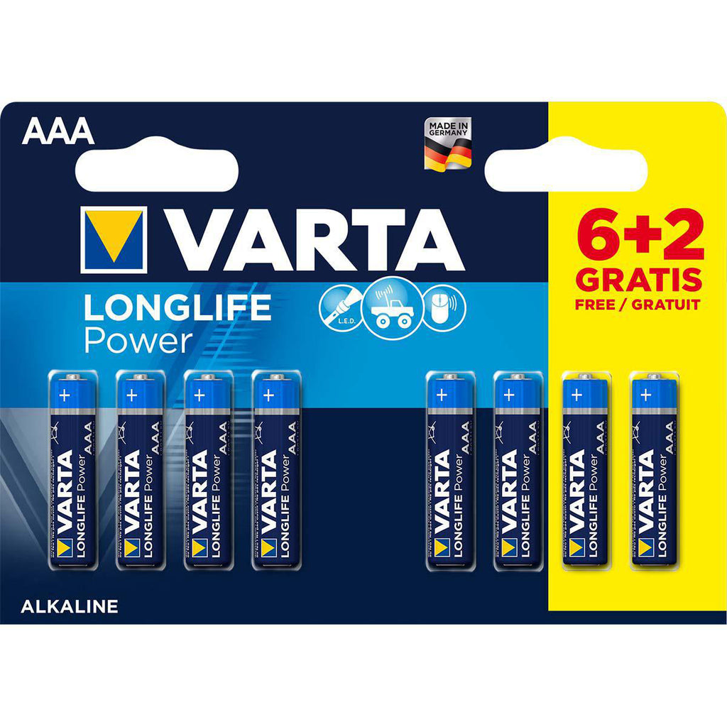 Alkáli Elem AAA 1.5 V High Energy 8-Promotional Blister