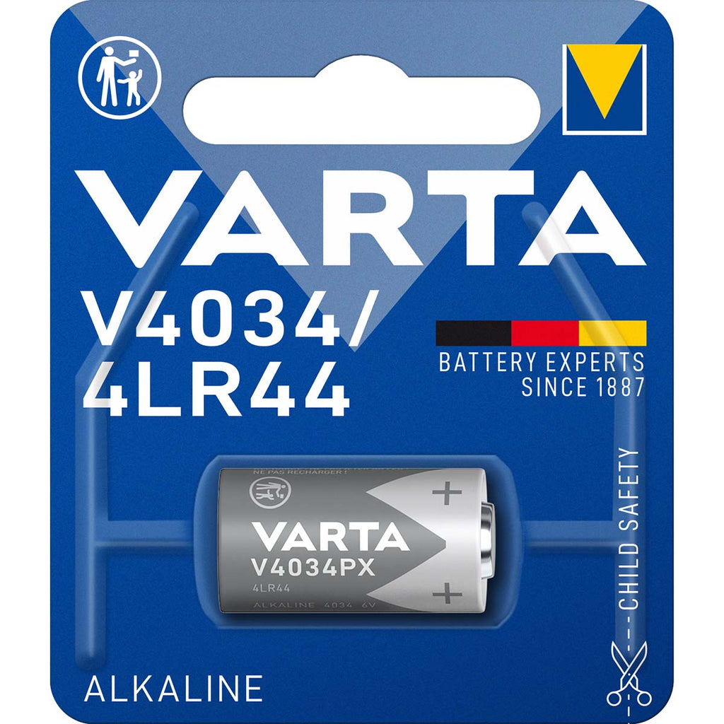 Alkáli elem LR44 | 6 V | 170 mAh | 1 - Buborékfólia | Ezüst / Kék