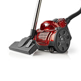 Porzsák nélküli porszívó | Porzsák Nélküli | 700 W | Porkapacitás: 1.5 l | Kombi Kefe | Hatósugár: 7 m | HEPA levegő szűrő | Antracit / Piros