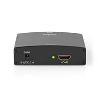 HDMI ™ Converter | VGA Female / 2x RCA Aljzat | HDMI™ Kimenet | 1 irányú | 1080p | 1.65 Gbps | Alumínium | Antracit