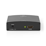 HDMI ™ Converter | VGA Female / 2x RCA Aljzat | HDMI™ Kimenet | 1 irányú | 1080p | 1.65 Gbps | Alumínium | Antracit