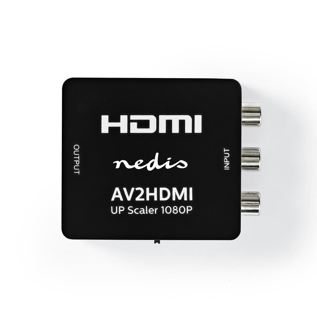HDMI ™ Converter | 3x RCA Aljzat | HDMI™ Kimenet | 1 irányú | 1080p | 1.65 Gbps | ABS | Antracit