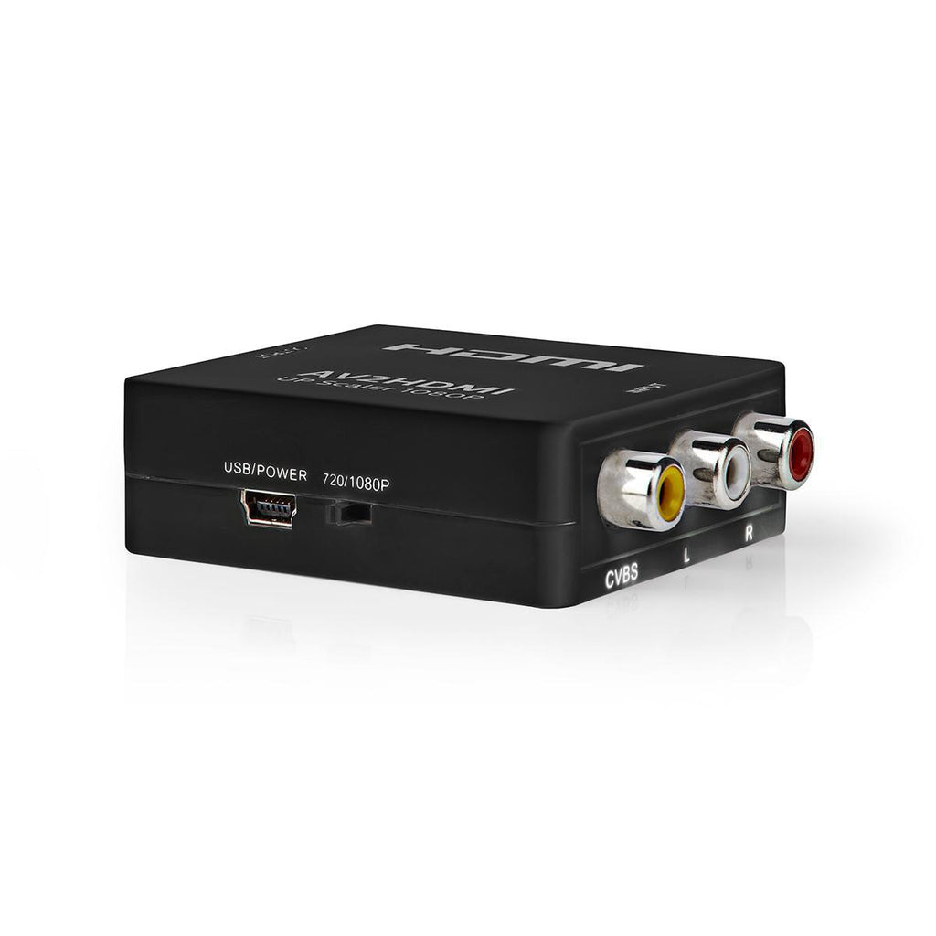 HDMI ™ Converter | 3x RCA Aljzat | HDMI™ Kimenet | 1 irányú | 1080p | 1.65 Gbps | ABS | Antracit