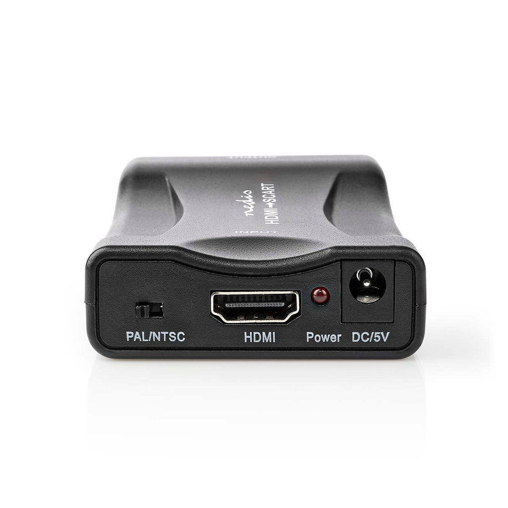HDMI ™ Converter | HDMI™ Bemenet | SCART Aljzat | 1 irányú | 1080p | 1.2 Gbps | ABS | Fekete