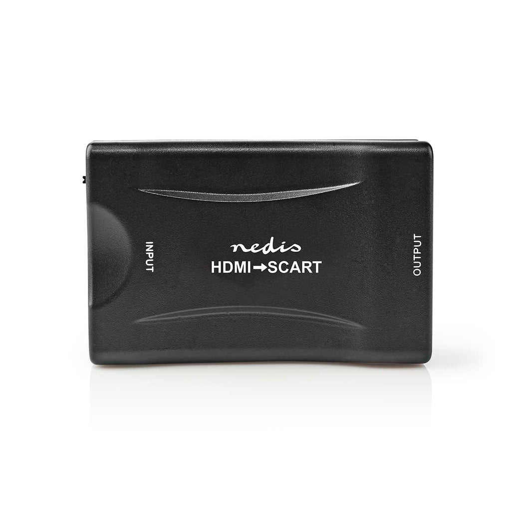 HDMI ™ Converter | HDMI™ Bemenet | SCART Aljzat | 1 irányú | 1080p | 1.2 Gbps | ABS | Fekete