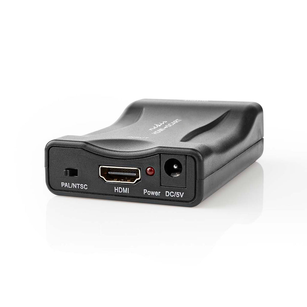 HDMI ™ Converter | HDMI™ Bemenet | SCART Aljzat | 1 irányú | 1080p | 1.2 Gbps | ABS | Fekete