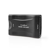 HDMI ™ Converter | HDMI™ Bemenet | SCART Aljzat | 1 irányú | 1080p | 1.2 Gbps | ABS | Fekete