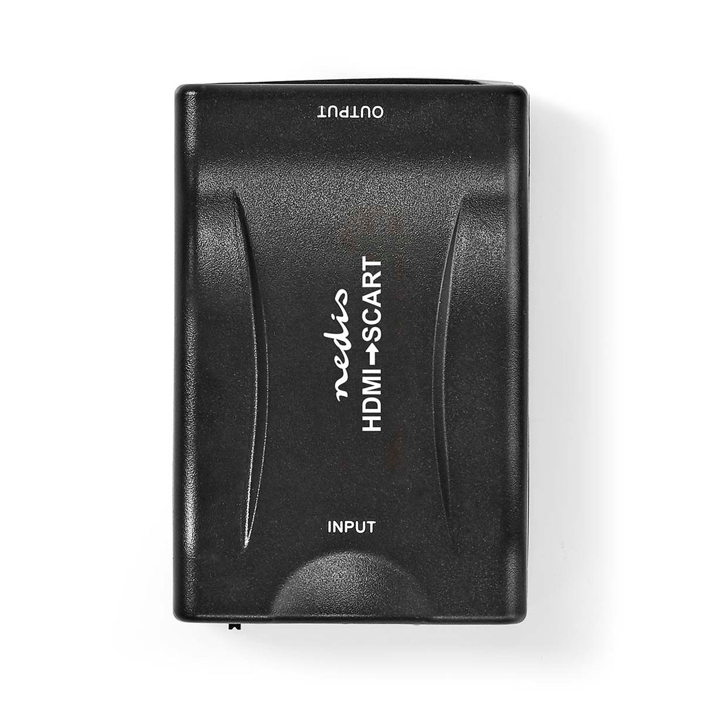 HDMI ™ Converter | HDMI™ Bemenet | SCART Aljzat | 1 irányú | 1080p | 1.2 Gbps | ABS | Fekete