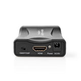 HDMI ™ Converter | SCART Aljzat | HDMI™ Kimenet | 1 irányú | 1080p | 1.2 Gbps | ABS | Fekete
