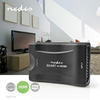 HDMI ™ Converter | SCART Aljzat | HDMI™ Kimenet | 1 irányú | 1080p | 1.2 Gbps | ABS | Fekete