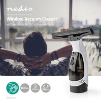 Ablakporszívó | 20 W | Levehető 150 ml-es Víztartály | Fehér