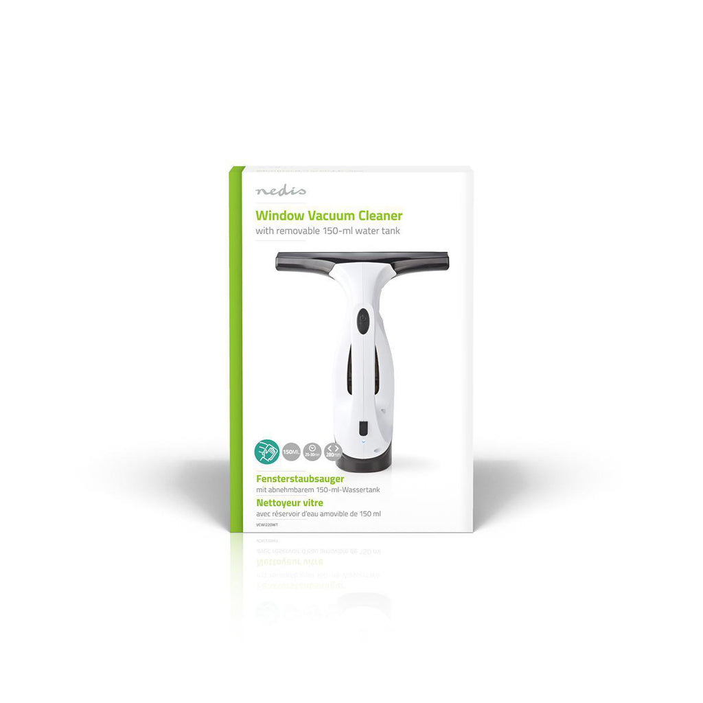 Ablakporszívó | 20 W | Levehető 150 ml-es Víztartály | Fehér