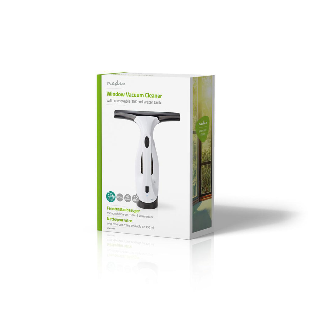 Ablakporszívó | 20 W | Levehető 150 ml-es Víztartály | Fehér