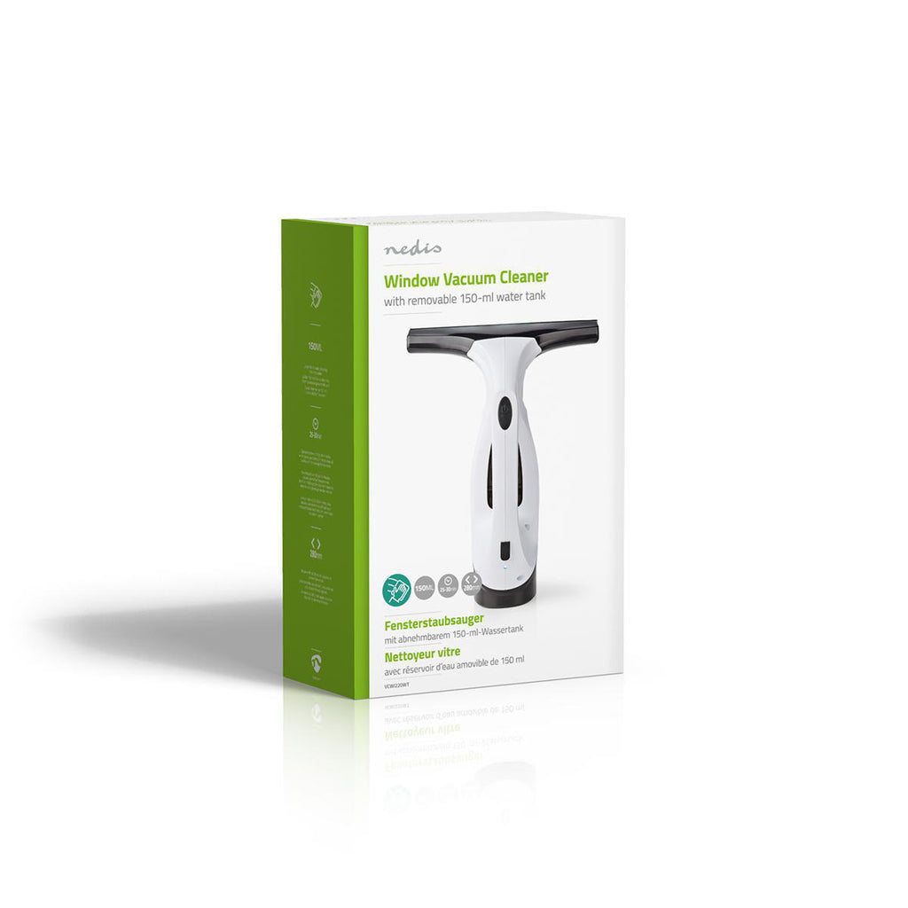 Ablakporszívó | 20 W | Levehető 150 ml-es Víztartály | Fehér