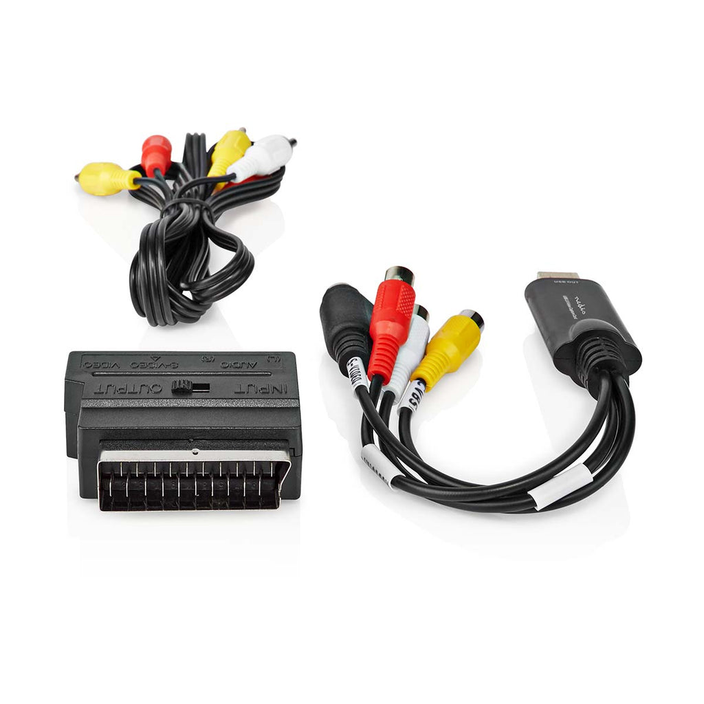video Grabber | USB 2.0 | 480p | A / V kábel / Scart