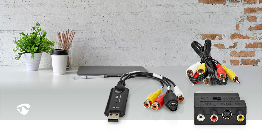 video Grabber | USB 2.0 | 480p | A / V kábel / Scart