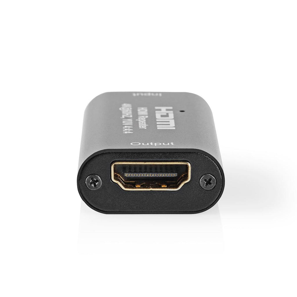 HDMI ™ ismétlő | 40.0 m | 4K@60Hz | 18 Gbps | Fém | Antracit